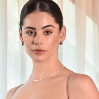 Arjean Solid Silver Wide Hoop Earrings