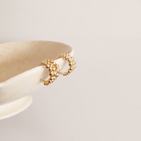 Gianna Curved Beads Earrings
					