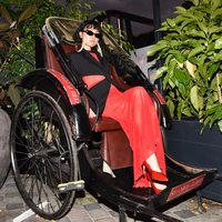 Drama Luxury Oversized Pearl Hoop Earrings (Pair)
					