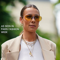 Oria Premium Gold Hoop Earrings