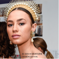 Etienne 24K Baroque Pearl Drop Earrings