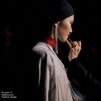 Rilla Crystal Diamante Earrings (my ears are pierced)