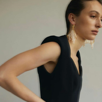 Laurissa Luxury Pearl Tassel Earrings