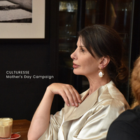 Eleua Baroque Pearl Drop Earrings (my ears are pierced)