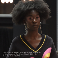 Never Still Crystal Diamante Earrings (my ears are pierced)