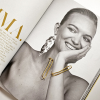 Tiffany Contemporary Flow Earrings (Gold)