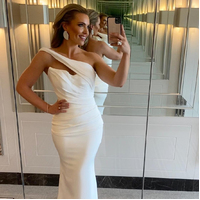 Deanna Catwalk Diamante Statement Earrings