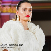 Amour 22K Twin Baroque Pearl Bouquet Earrings
					