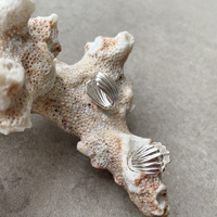 Esmarie Earrings & Tresor Open Ring Gift Set (Silver)
					