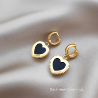 Esmeray Earrings & Fabienne Necklace Black Onyx Gift Set 
					