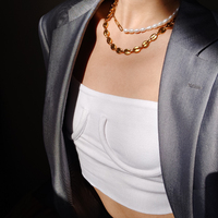 Erika Luxury Gold Chain Necklace
					