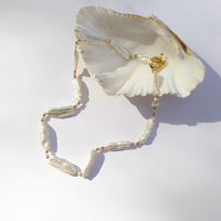 Isis Baroque Pearl Necklace
					
