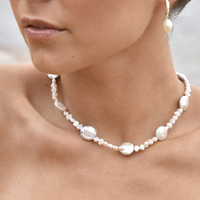 Bellamy Organic Pearl Necklace
					