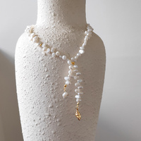 Sui Coastal Muse Pearl Necklace
					