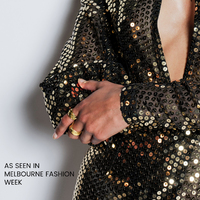 Lux Gold Vermeil Croissant Open Ring
					