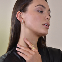 Celyn Gold Vermeil Open Ring
					