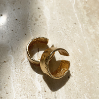 Dionne Artisan Gold Vermeil Open Ring
					