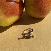 Artha Solid Sculptural Wrap Open Ring
					