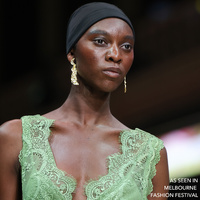 Azure 22K Sculpture Art Earrings
					