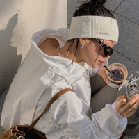 Arjean Solid Silver Wide Hoop Earrings