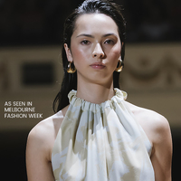 Della Curved Bowl Earrings (Gold)