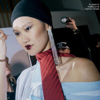 Rilla Crystal Diamante Earrings (my ears are pierced)