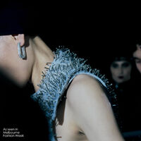 Lamia Diamnate-embellished U-hoop Earrings