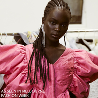 Lemaire Catwalk Diamante Tassel Earrings