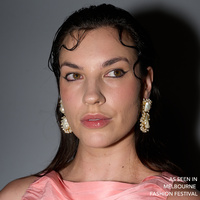 Amour 22K Twin Baroque Pearl Bouquet Earrings
					