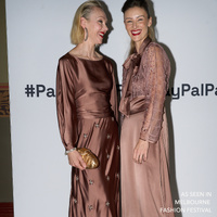 Bronwyn Runway Style Diamante Hoop Earrings