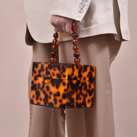 Analeah Artsy Resin Cube Bag (Tortoise) image
