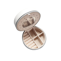 Vegan Leather Jewellery Storage Travel Case