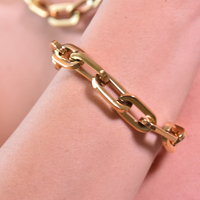 Aella Modern Muse Gold Chain Bracelet image