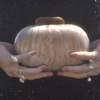 Benoite Artsy Resin Clutch  image