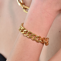 Cleo Modern Muse Gold Chain Bracelet image
