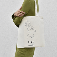 She Is Leo Eco Zodiac Muse Tote Bag image