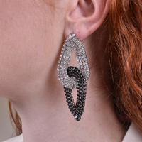 Brooklyn Diamante Knot Earrings image