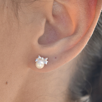 Izabel Dainty Bow Stud Earrings