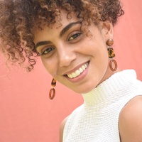 Leticia Geometry Drop Earrings image