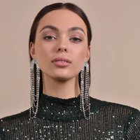 Aelda Oversized Catwalk Earrings image