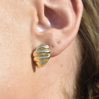 Evonne Croissant-Chic Earrings (Gold) image