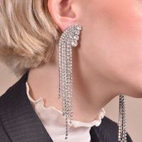 Emilio Crystal Diamante Earrings image