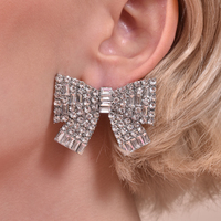 Mon Chérie Diamante Bow Earrings image