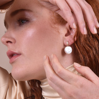 Aura Freshwater Pearl Drop Earrings image