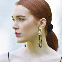 Harper Irregular Twists Drop Earrings image