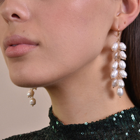 Elin Freshwater Pearl Drop Earrings image