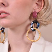 Leandre Modern Loop Earrings  image