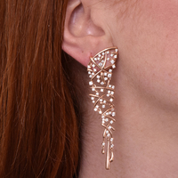 Aracelia Glamour Walk Statement Earrings image