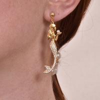 The Golden Mermaid Earrings image