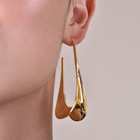 Carmela Catwalk Gold Loop Earrings image